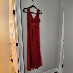 Red Bridesmaid dress